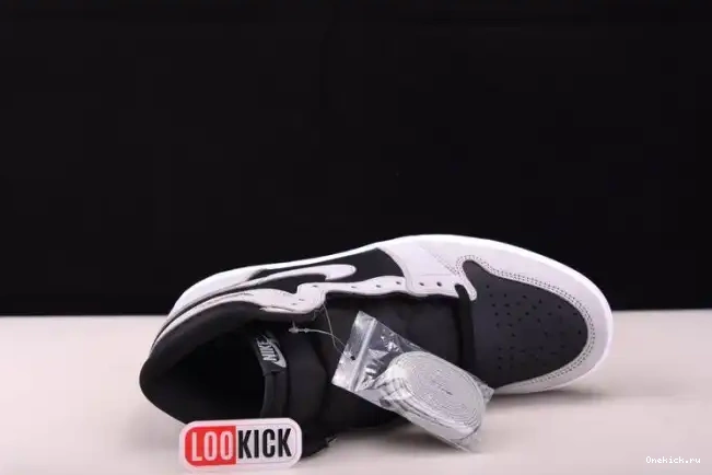 One Kick High Light Retro 1 Grey Jordan 555088-035 White Smoke Air Black 0627